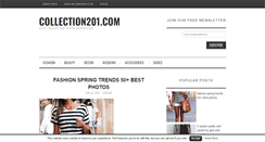 Desktop Screenshot of collection201.com